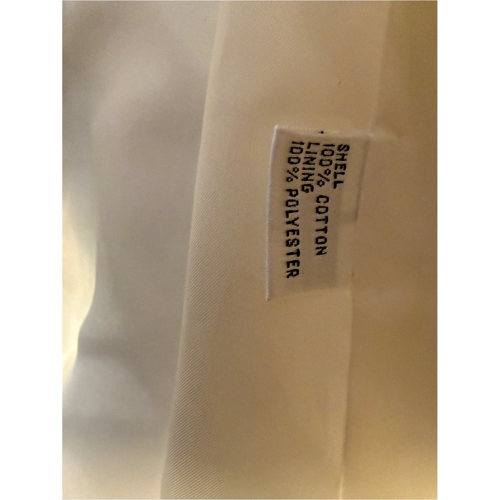 Talbots Ivory Textured‎ Double-Breasted Jacket – Size 8 - Picture 7 of 11